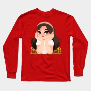 Lovely girl. Long Sleeve T-Shirt